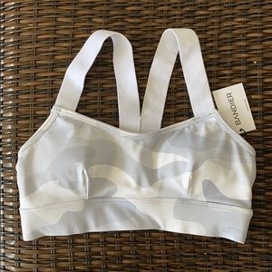 NEW Lilybod White & Camo Bella Sports Bra